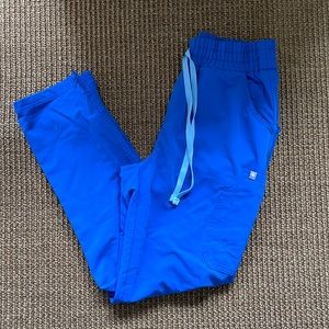 Figs Skinny Scrub Pants - Royal Blue